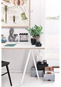 Cutie pătrată pentru depozitare LEGO®, gri