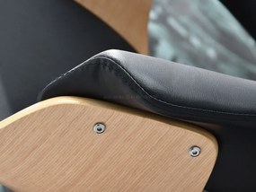 Scaun Enzo K (stejar negru + stejar). 1111036