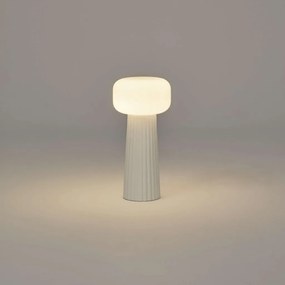 Veioza design modern decorativ Faro alba