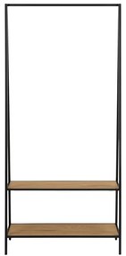 Cuier SARON, stejar/negru