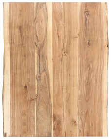 286330 vidaXL Blat de masă, 60x(50-60)x3,8 cm, lemn masiv de acacia