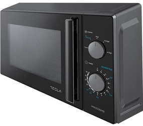 Cuptor cu microunde Tesla MW2030MB, 700 W, 20 L, 5 trepte, Timer, Dezghetare, Negru