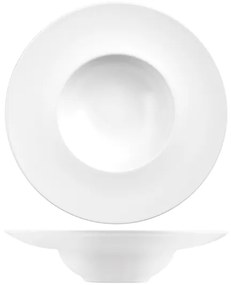 Farfurie pentru paste, ceramica, alb , 28 cm