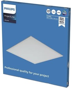 Philips PROJECTLINE LED panel 36W 230V, 59,5x59,5 cm, podhledový