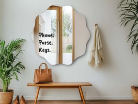 Autocolant pentru oglindă S31 – Phone. Purse. Key.