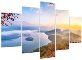 Tablou - Lacul Bled (150x105 cm)