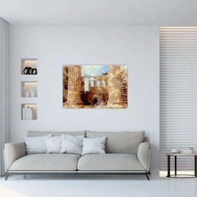 Tablou - Erechtheion, Atena, Grecia (90x60 cm)