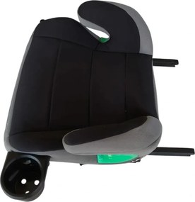 Inaltator auto XXL cu ISOFIX si suport pahar NOVOKIDS Splend'or Edition HF-02, R129 i-Size, 125-150 cm, Negru