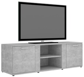 Comoda TV, gri beton, 120 x 34 x 37 cm, PAL 1, Gri beton