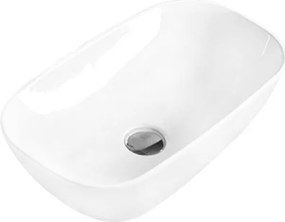 Mexen Klara chiuvetă deasupra blatului 46 x 23 cm, albă - 21564600