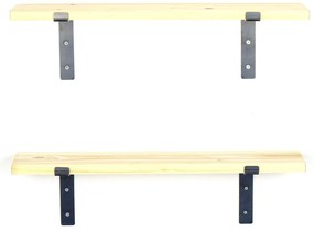 Set 2buc. polițe Dupone 6 (nuc + negru) . 1093686