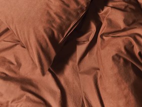 Lenjerie de pat din bumbac CALMORA maro Dimensiune lenjerie de pat: 2 buc 70 x 90 cm | 160 x 200 cm