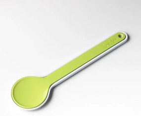 Set 2 tacamuri servire salata Trebonn 1524141, 27,5 cm, Melamina, Alb/Verde