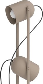 Eglo 44166 - Lampadar TILSTON, 2xE14/8W/230V, bej