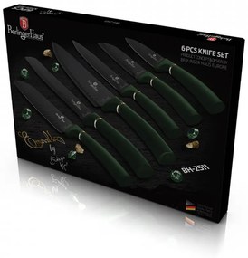 Set cutite otel inoxidabil (6 piese) Emerald Line Collection Berlinger Haus BH 2511