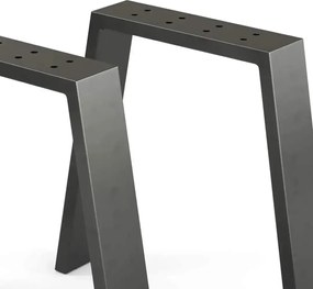 Picioare masa metal, Carpath Homs , Negru,55x70X72 cm