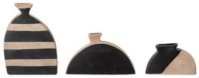 Set 3 vaze de teracotă Bloomingville Nezha, înălțime 23 cm