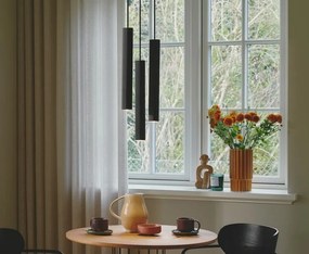 Lustra suspendata design scandinav Vico 3L negru