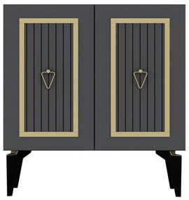 Dulap Lideke 3 (antracit + auriu) . 1093349