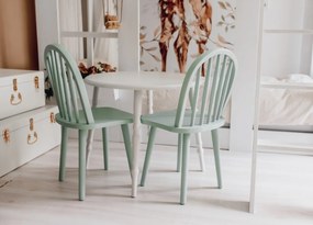 Masa copii cu 2 scaune Nordic mint