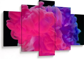 Tablou cu fum colorat (150x105 cm)