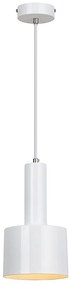 Pendul industrial design metalic Elliot alb 5601 RX