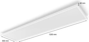 Panou LED RGB dimabil Hue LED/60W/230V 2000-6500K Philips