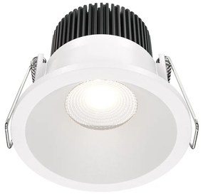 Spot LED incastrabil design modern IP44 Zoom alb