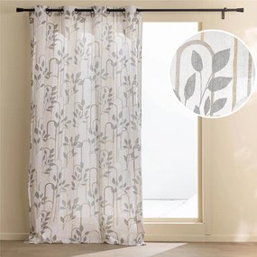 Draperie gri 140x240 cm Roseris – douceur d'intérieur