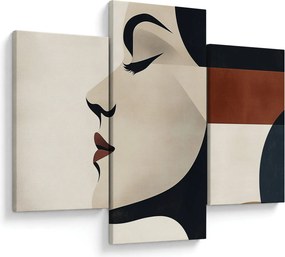 Tablou - Femeie din profil (90x60 cm)