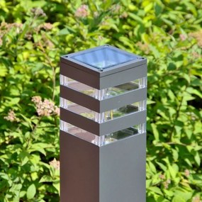 Lampă de exterior LED RGBW TEKSAS, reglabilă, 1xE27/12W/230V, 44 cm, IP44, antracit