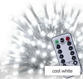 Instalație LED de Crăciun de exterior 300xLED/8 moduri 10m IP44 alb rece + multicolor