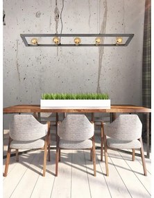 Lucide 73403/05/18 - Lustră pe cablu THOR 5xE27/60W/230V