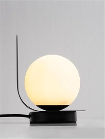 Lampa de masa moderna stil minimalist KAMEN negru