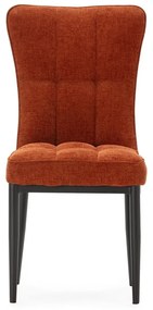 Scaune de dining teracotă 2 buc. Damon – Marckeric