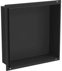 Mexen X-Wall-NR raft încastrat fără guler de mascare 30 x 30 cm, Neagră - 1971303010