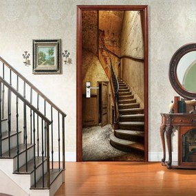 Fototapeta pentru usa MONAMOUR STAIRS 86x200 cm