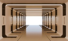 Fototapet - 3D tunel (254x184 cm)
