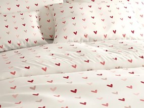 Lenjerie de pat din microfibra SOFHEARTS crem Dimensiune lenjerie de pat: 70 x 90 cm | 140 x 220 cm