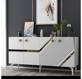 Dulap Tabivo (alb + auriu) . 1093497