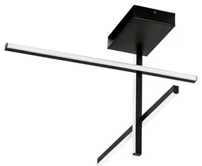 Plafoniera LED stil modern minimalist ANTAMA negru
