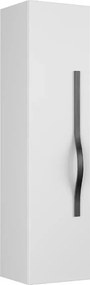 Dulap tip coloana suspendat alb Krofam e-VOG 130 cm maner negru