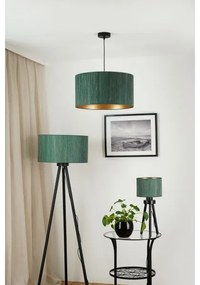 Brilagi - Lustr BOSTON ROLLER 1xE27/15W/230V pr. 45 cm verde/auriu