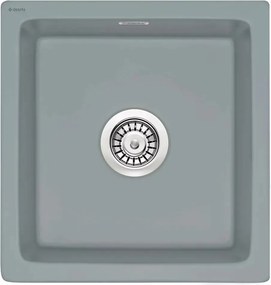 Chiuveta ceramica Deante Sabor 47,5x45 cm gri