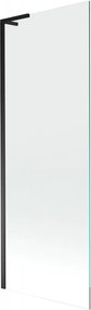 Mexen Next L paravan pentru cadă, 1-panou, 70 x 150 cm, transparent, negru - 895-070-000-03-00-70