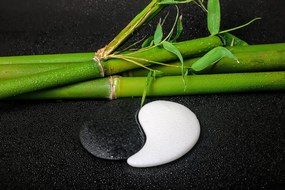 Fototapet autoadeziv pietre în formă de Yin și Yang