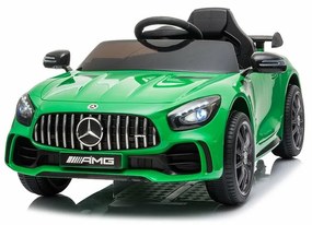 Mașină electrică Baby Mix Mercedes-Benz GTR-SAMG, verde