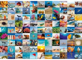 PUZZLE 99 DE CLIPE PETRECUTE LA MARE, 1000 PIESE - RAVENSBURGER (RVSPA16945)