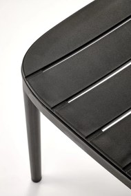 Scaun plastic K529 negru
