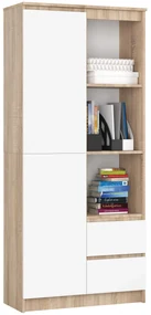 Raft Resolverse (stejar sonoma + alb). 1117309